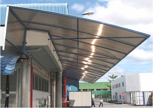 Sunshine plate sunshade awning 2