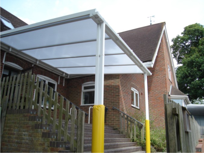 Sunshine plate sunshade awning 1