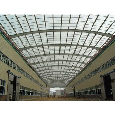 Indoor training area lighting ceiling